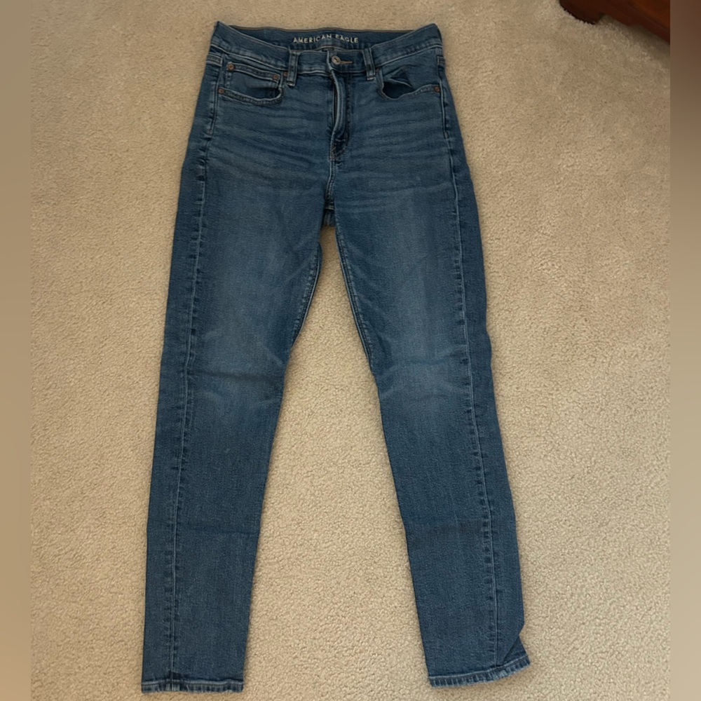 American Eagle Outfitters Dark Blue 90’s Skinny Jeans
